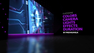 پروژه افترافکت و پریمیر صفحه نمایش بزرگ + دانلود