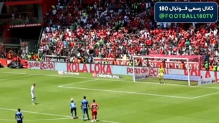 پنالتی زدن شگفت انگیز یک دروازه بان، صد میز، 100miz