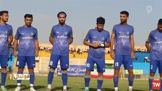 گوشه ای از جشن صعود نفت و گازی ها به لیگ یک