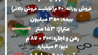 انتقال سرمایه داروخانه در ولیعصر