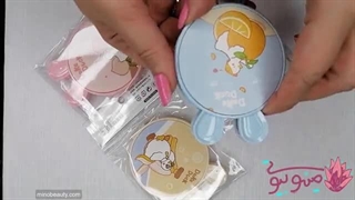 آینه جیبی دوطرفه گوش دار فانتزی