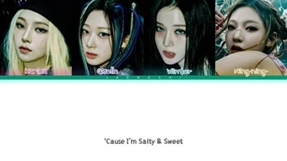 لیریک آهنگ Salty & Sweet از aespa
