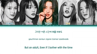 لیریک آهنگ Peter Pan از گروه G_IDLE