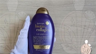 معرفی کامل شامپو بیوتین و کلاژن بنفش او جی ایکس اصل ( حجم دهنده و ضد ریزش مو )
