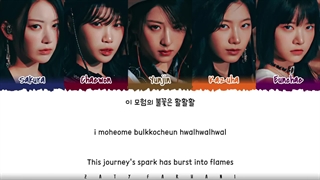 لیریک آهنگ Fire In The Belly از گروه LE SSERAFIM