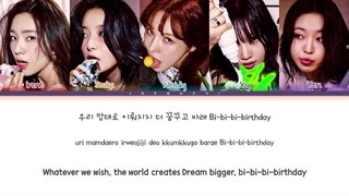 لیریک آهنگ Birthday از ردولوت