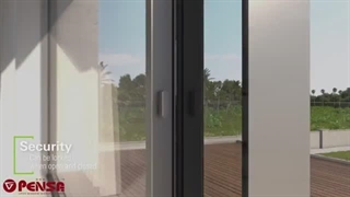 پنجره دوجداره آلومینیومی مونوریل شرکت پنسا