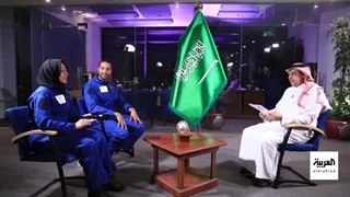 صباح العربیة | لقاء حصری مع رائدی الفضاء السعودیین علی القرنی وریانة برناوی قبل الرحلة التاریخیة