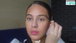 روش آرایش بسیار طبیعی و سریع صورت