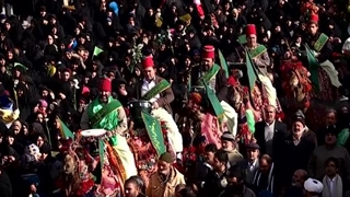 آیین استقبال از حضرت فاطمه معصومه سلام الله علیها