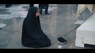 حال و هوای بارانی حرم مطهر رضوی