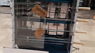 فیلم دستگاه جوجه گردان ۶سیخ مرغ بریان صنعتی بازار طلایی ۰۹۹۳۸۸۵۸۰۸۴