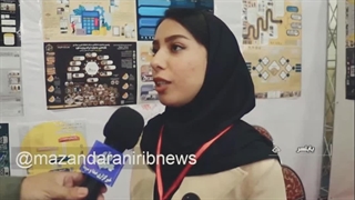 مصاحبه سرکار خانم پرمیس طاهری نماینده دانشجویان فنی و حرفه ای سازمان مرکزی در پانزدهمین جشنواره بین المللی حرکت