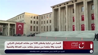 انتخابات ترکیا .. ارتفاع نسبة تمثیل المرأة فی البرلمان الترکی