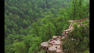 ویدیو کلیپ تصویر هوایی قلعه رودخان گیلان