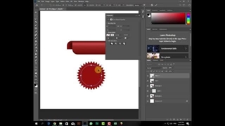 اموزش ساخت برچسب در فتوشاپ