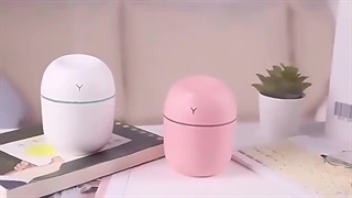 دستگاه بخور سرد مینی طرح M چراغ دار حجم 250 میل