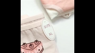 شورت طرح بستنی زنانه نخی وارداتی - البرا