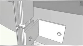 مراحل اجرای کرتین وال نمای شیشه ای ساختمان