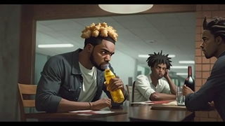 Immortal Mode Hip Hop Music Video  Mind Blowing Ai Animation, Visuals & Vocals  Fire Within