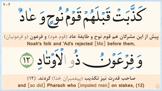 38.سوره ص ( نگارش آسان )