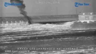 14020315: جنگ روسیه-ناتو: لحظه انهدام صد برق-آبی خرسون