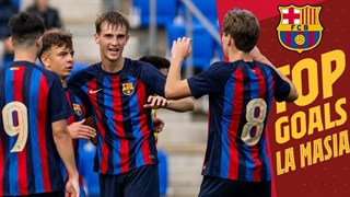 برترین گل های لاماسیای بارسلونا در ماه مه 2023