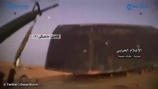 14020318: نیروی انغماسی داعش و تانک ارتش سوریه!