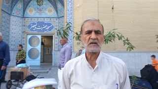 مصاحبه با آقای ابوالفضل هاشمی مسئول گروه جهادی مسجد حضرت ولیعصر(عج) اعزام به مریوان