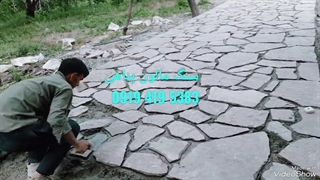 آموزش نصب سنگ لاشه؛ چینش سنگ