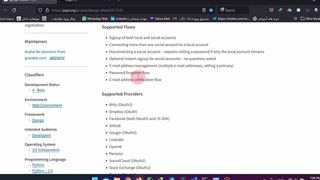 لاگین با گیت هاب در جنگو با پکیج django-allauth