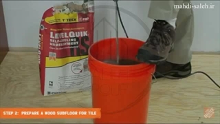 آموزش آماده کردن زیرسازی کاشی و سرامیک چسبی
