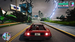 تماشا کنید: گرافیک خیره کننده جی تی ای وایس سیتی GTA Vice City Remastered - ساویس‌گیم