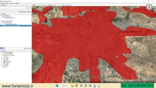 فایل google earth مناطق گردشگری استان تهران
