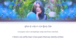 لیریک آهنگ Love Poem از IU