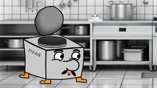 طنز دیگ قدیمی و دیگ مدرن تیان گاز استیل