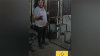 طراحی و اجرای پله تاشوی لولایی