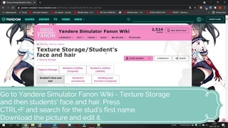 (OUTDATED) How to create your OC in Yandere Simulator?