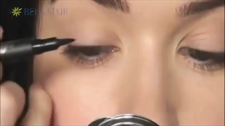 آموزش کشیدن خط چشم بسیار شیک و سریع