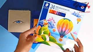 خرید مدادرنگی 24 رنگ استدلر