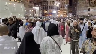 فیلم مسجدالحرام در شب - مکه مکرمه