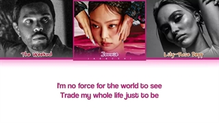 ویدیو لیریک اهنگ One Of The Girls از ده ویکند، جنی و لیلی رز دپ برای سریال The Idol