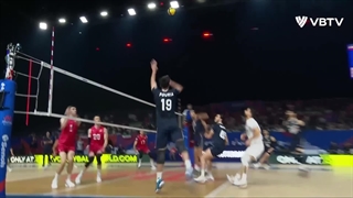 خلاصه بازی ایران (0)  - (3) آمریکا در رقابتهای لیگ ملتهای والیبال 2023