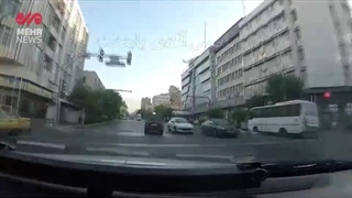 تعقیب و گریز هالیوودی پلیس با یک پراید در تهران
