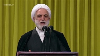 گزارش حجت‌الاسلام محسنی اژه‌ای محضر رهبر معظم انقلاب ۶ /تیر/ ۱۴۰۲