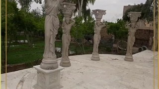 بهترین تولید ونصب ستون وسرستون رومی