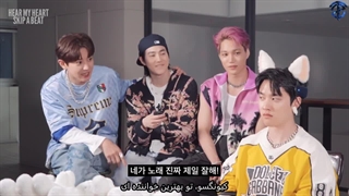 تماشای برنامه Hear My Heart Skip A Beat با حضور اکسو و زیرنویس فارسی چسبیده