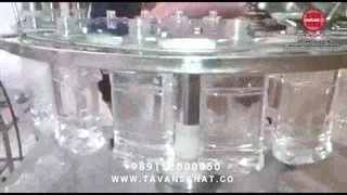 دستگاه پرکن ۴نازله آب معدنی توان صنعت | 09152000050