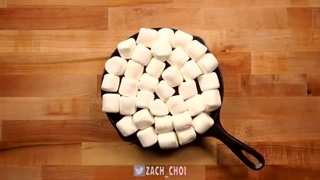 ASMR S'MORES DIP & CREPE CAKE MUKBANG (No Talking) EATING SOUNDS | Zach Choi ASMR