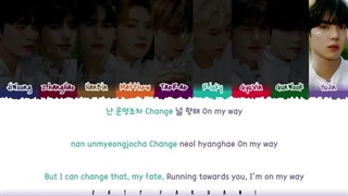 لیریک آهنگ in bloom از zerobaseone